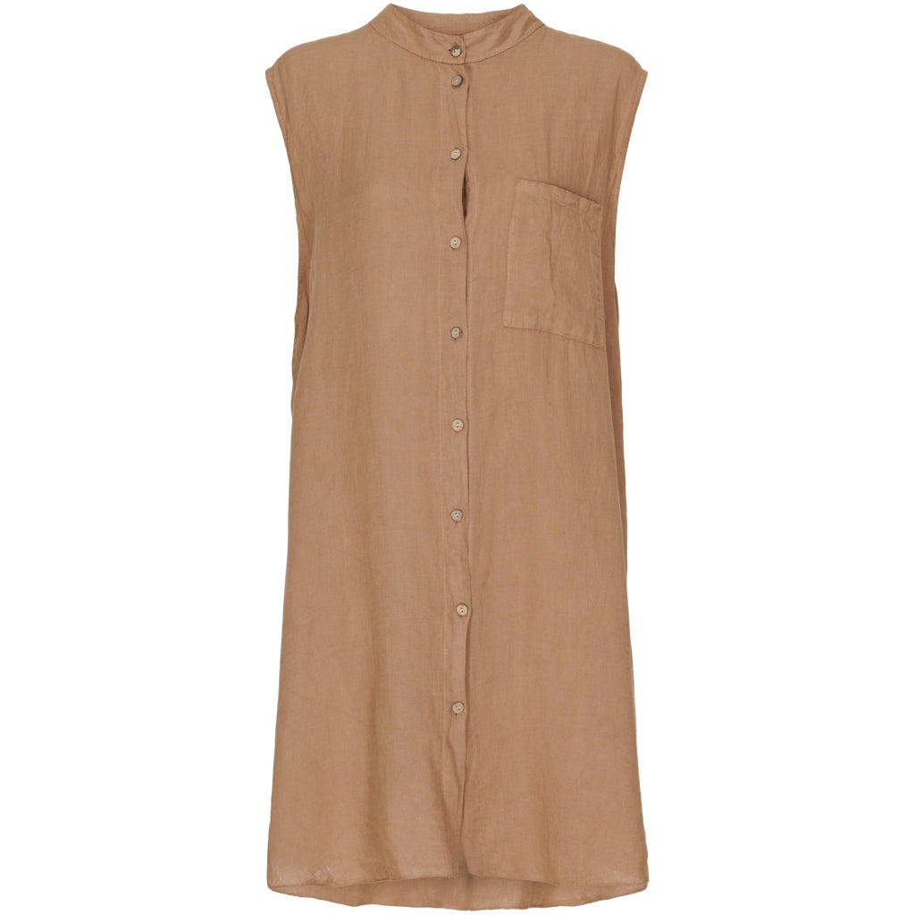 MARTA DU CHATEAU Marta dame shirt 92943 Restudsalg Cammello