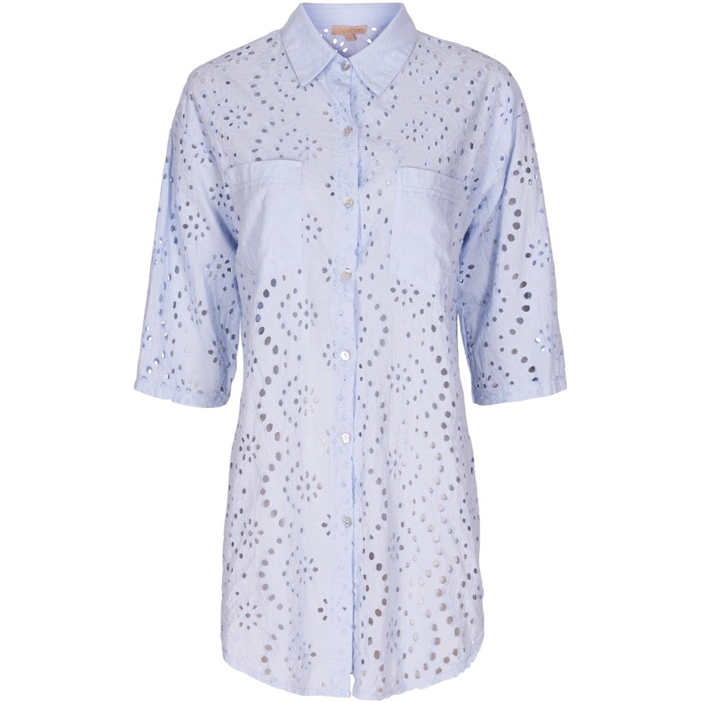 MARTA DU CHATEAU Marta dame skjorte 83677 Restudsalg Light blue