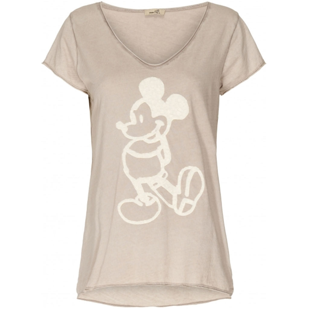 MARTA DU CHATEAU Marta dame t-shirt 3121 Restudsalg Beige