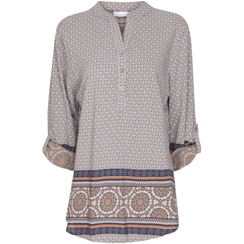 MARTA DU CHATEAU Marta du Chateau Bluse 226 Restudsalg Beige