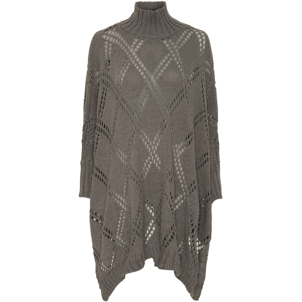 MARTA DU CHATEAU Marta du Chateau Dame poncho 3999 Restudsalg Marrone
