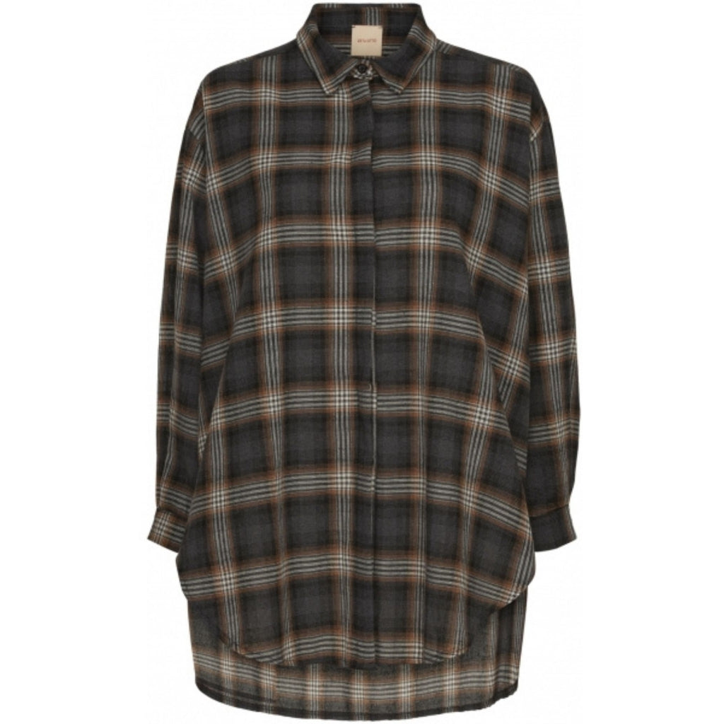 MARTA DU CHATEAU Marta du Chateau Skjorte ss83215 Shirt Grey