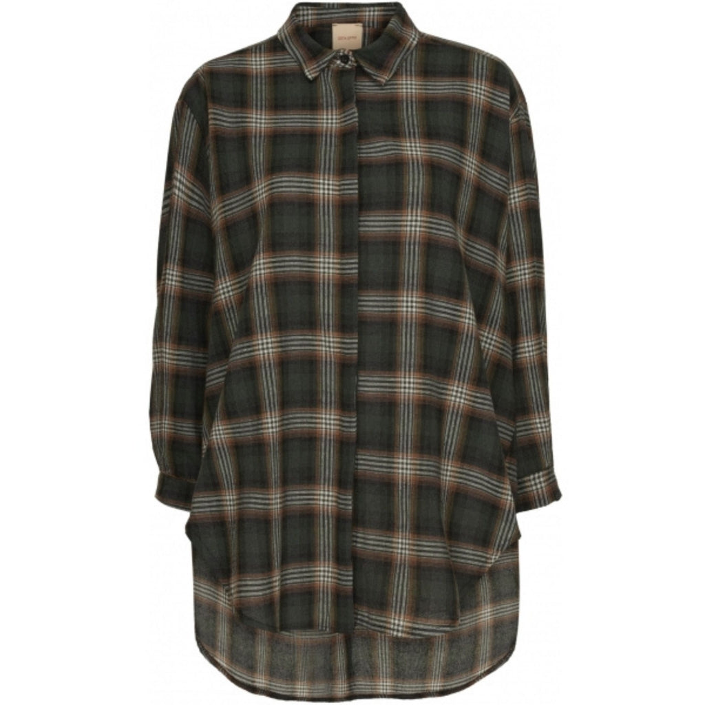 MARTA DU CHATEAU Marta du Chateau Skjorte ss83215 Shirt Kaki