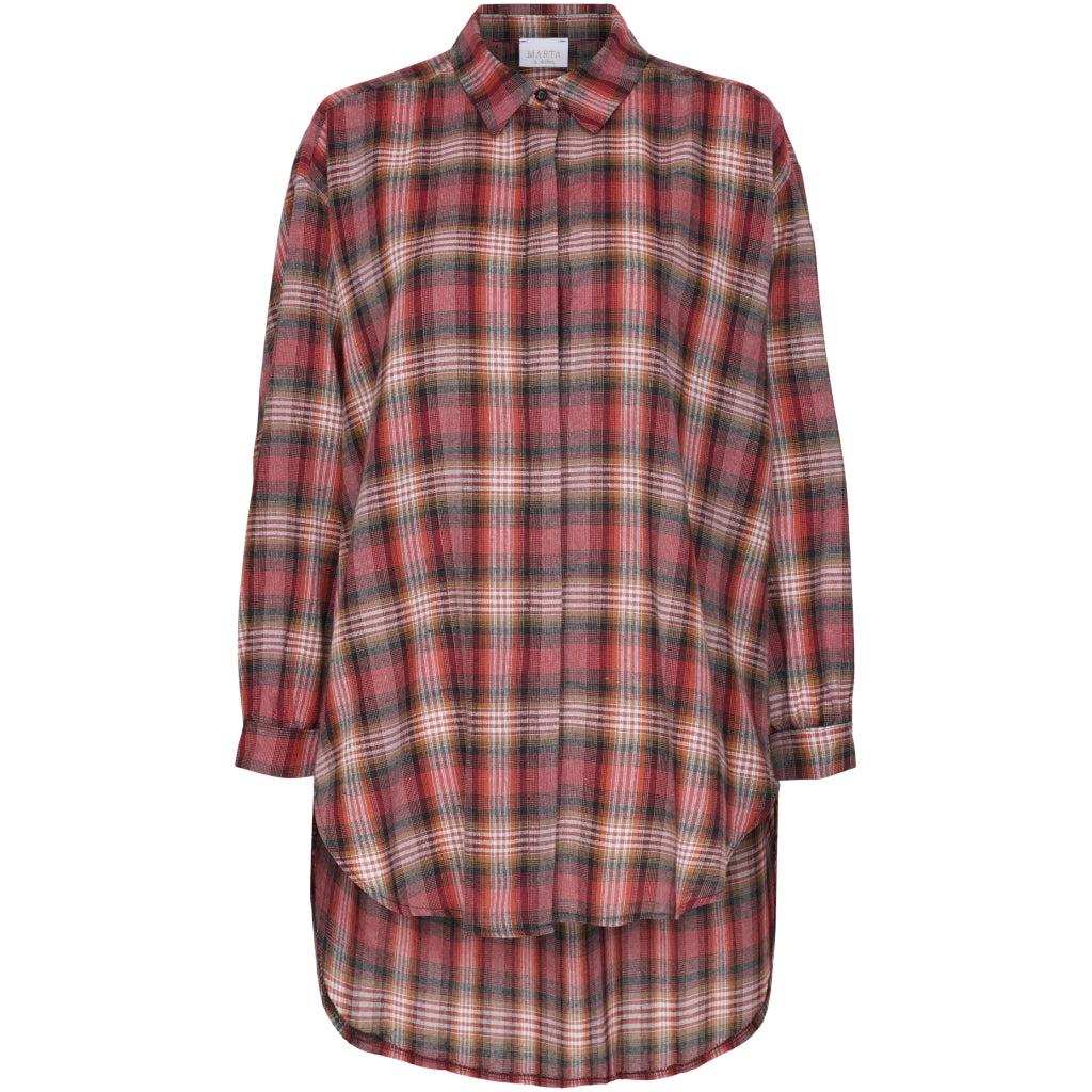 MARTA DU CHATEAU Marta du Chateau Skjorte ss83215 Shirt Red