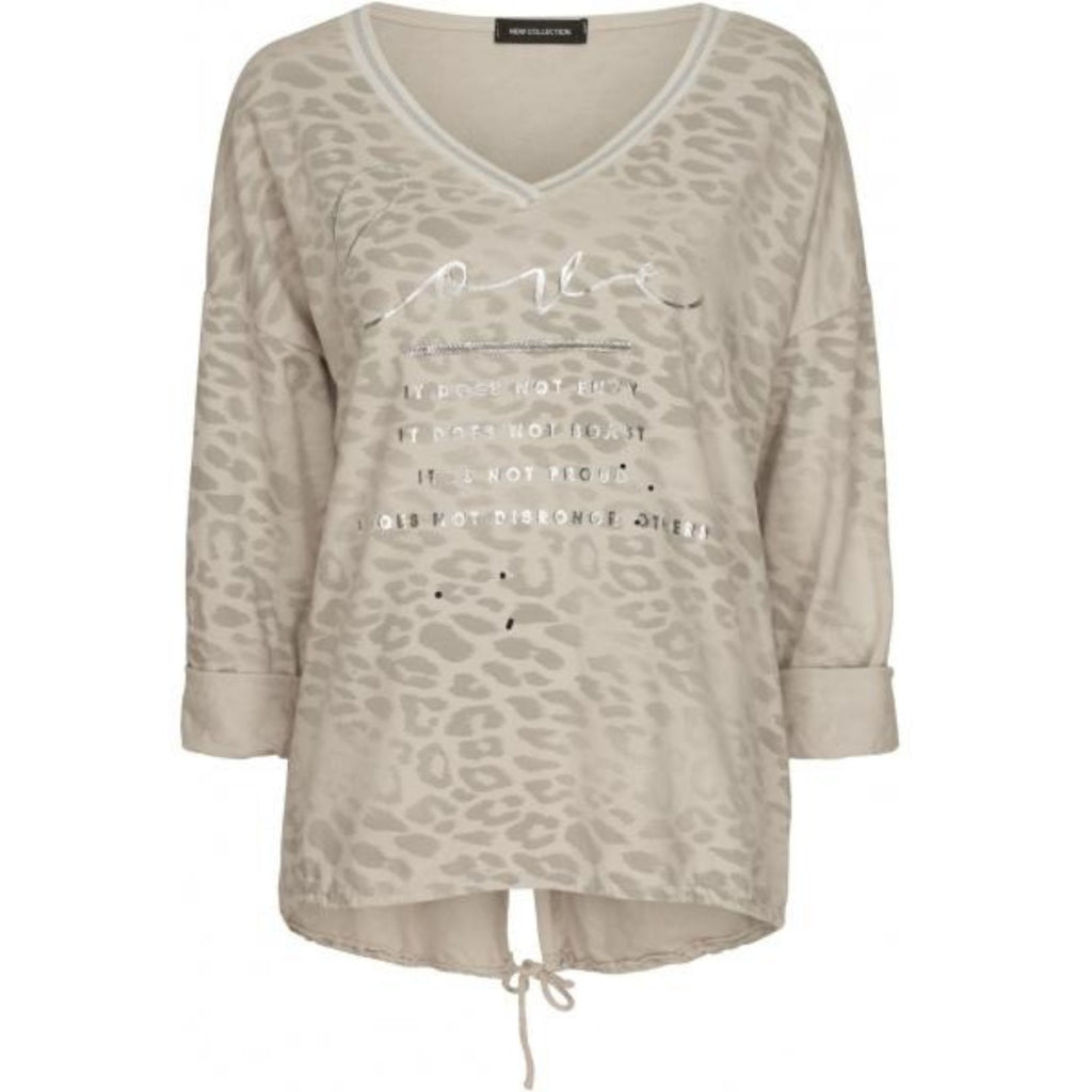 MARTA DU CHATEAU Marta du Chateau Sweat 12334 Restudsalg Beige