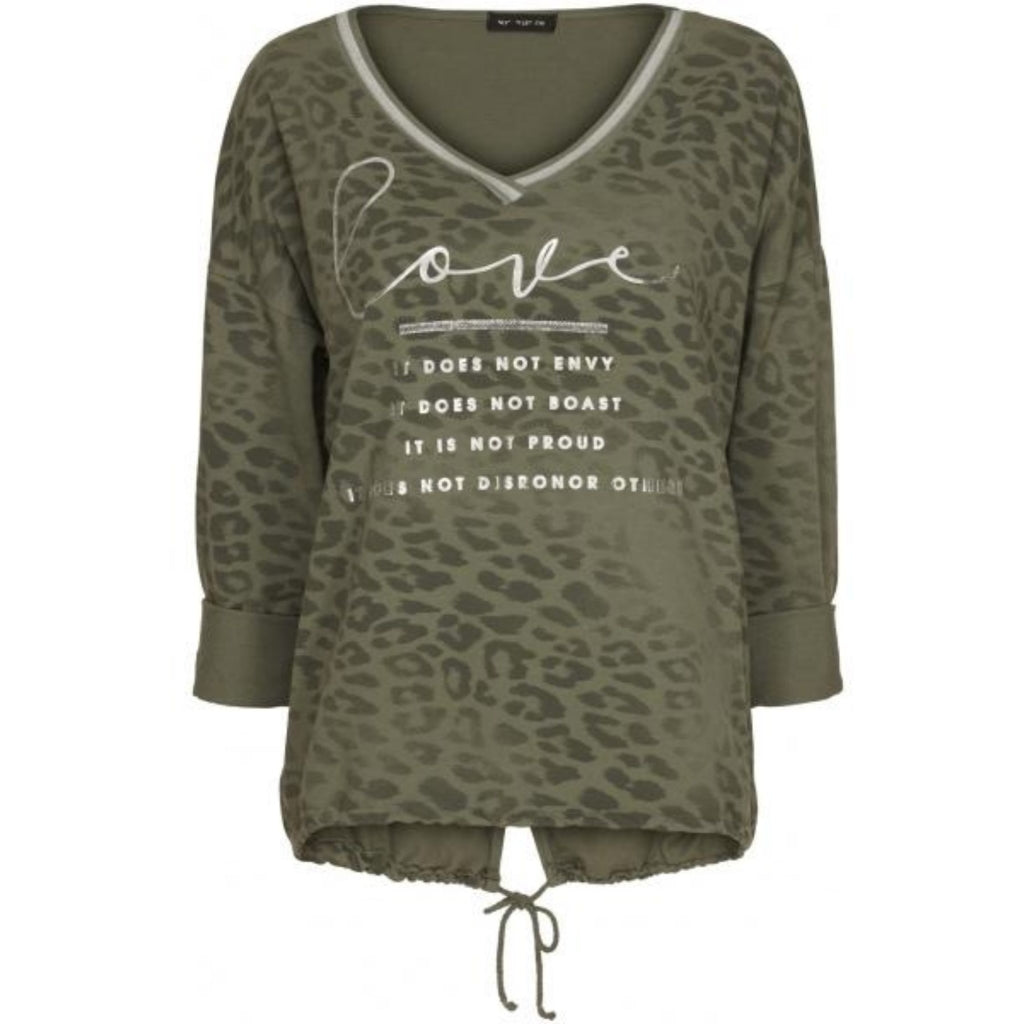 MARTA DU CHATEAU Marta du Chateau Sweat 12334 Restudsalg Kaki