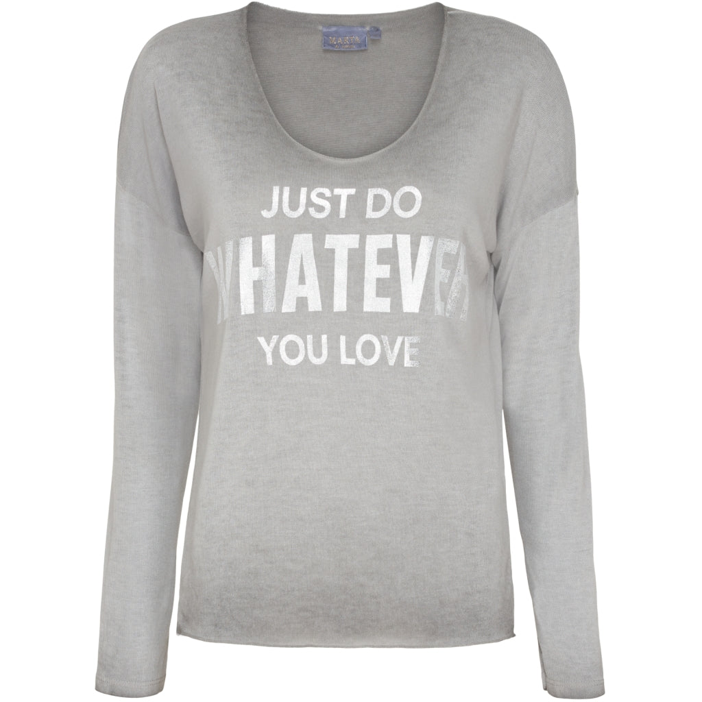 MARTA DU CHATEAU Marta du Chateau T-shirt 8752 Restudsalg Grey