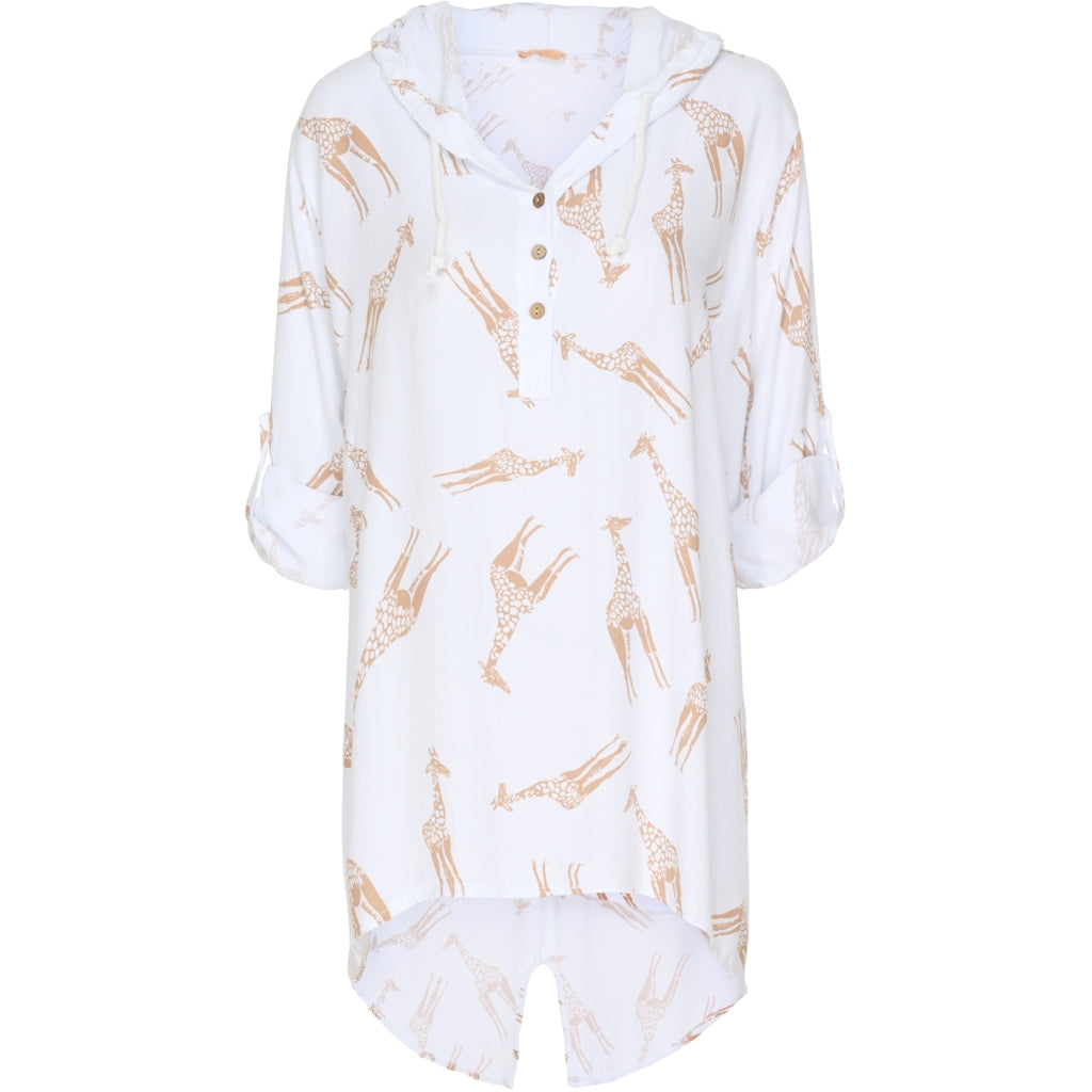 MARTA DU CHATEAU Marta du Chateau bluse 3125-G Restudsalg White