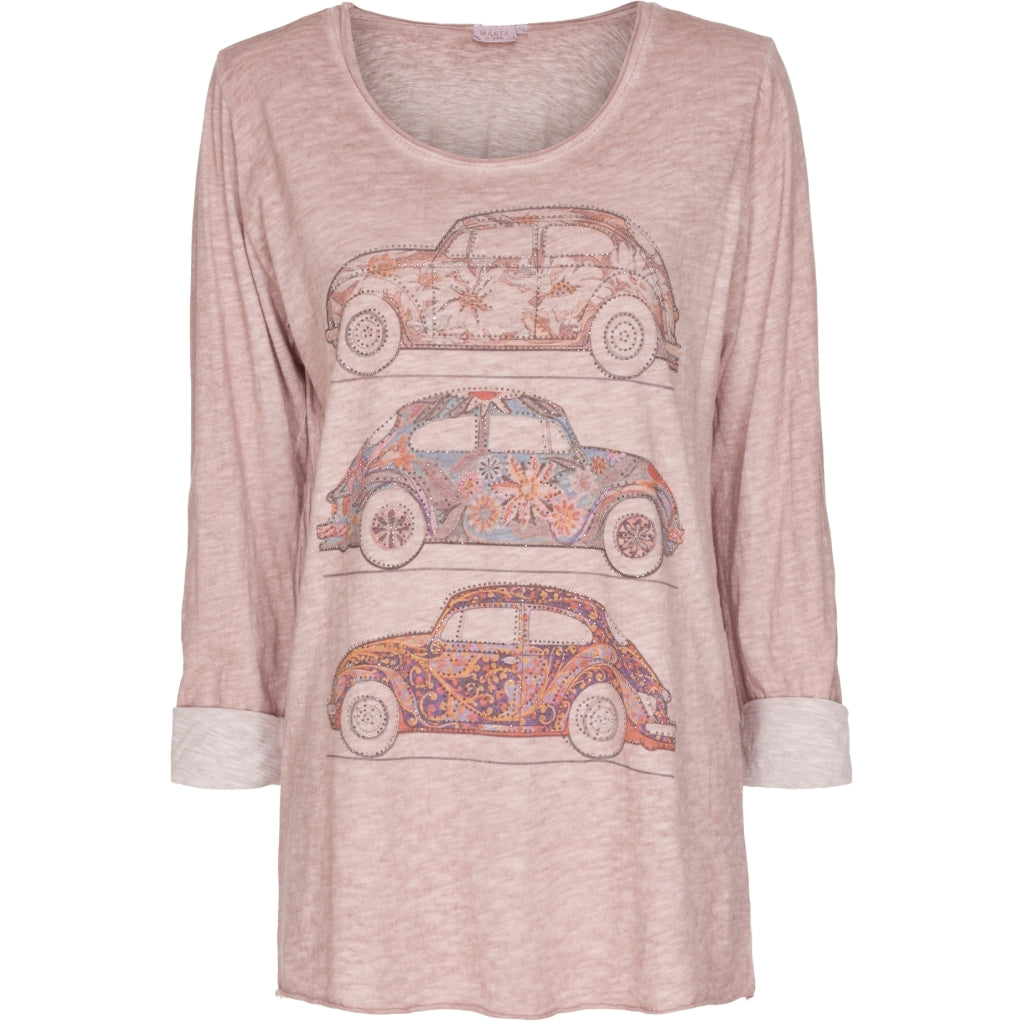 MARTA DU CHATEAU Marta du Chateau bluse 4486 Restudsalg Old Rose