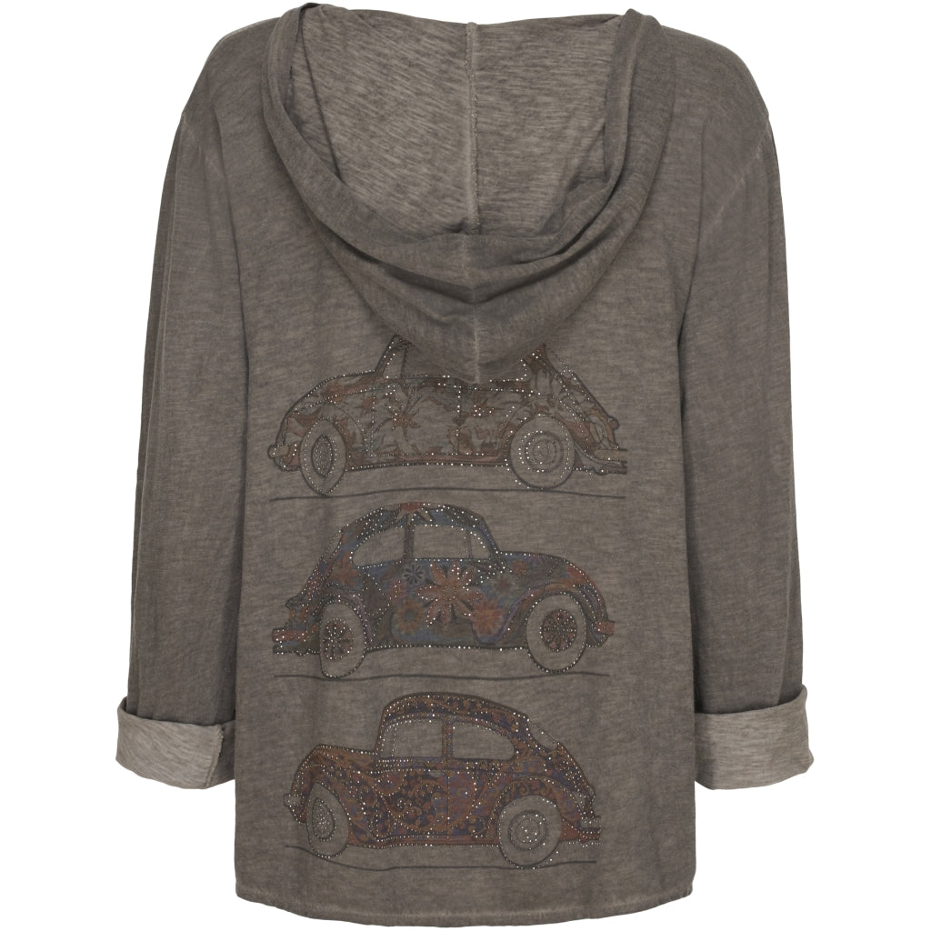 MARTA DU CHATEAU Marta du Chateau bluse 4487 Restudsalg Brown