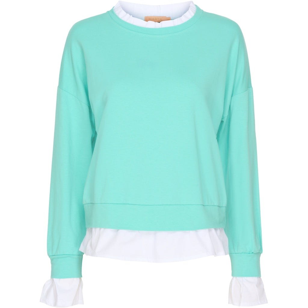 MARTA DU CHATEAU Marta du Chateau bluse 83117 Restudsalg Mint Green