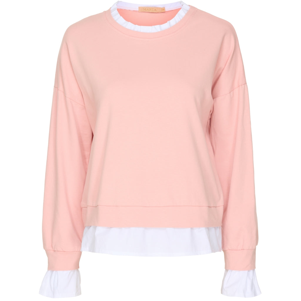 MARTA DU CHATEAU Marta du Chateau bluse 83117 Restudsalg Rose