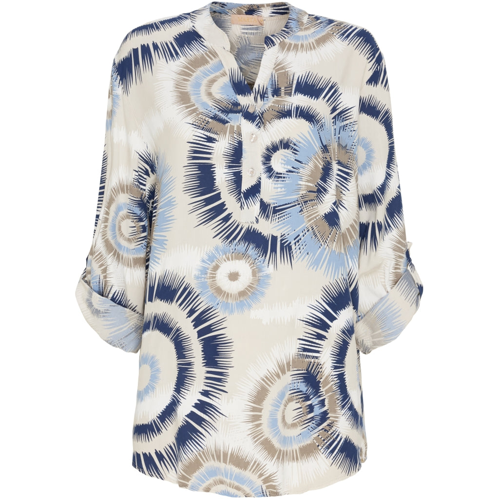 MARTA DU CHATEAU Marta du Chateau dame bluse 226C Restudsalg Beige