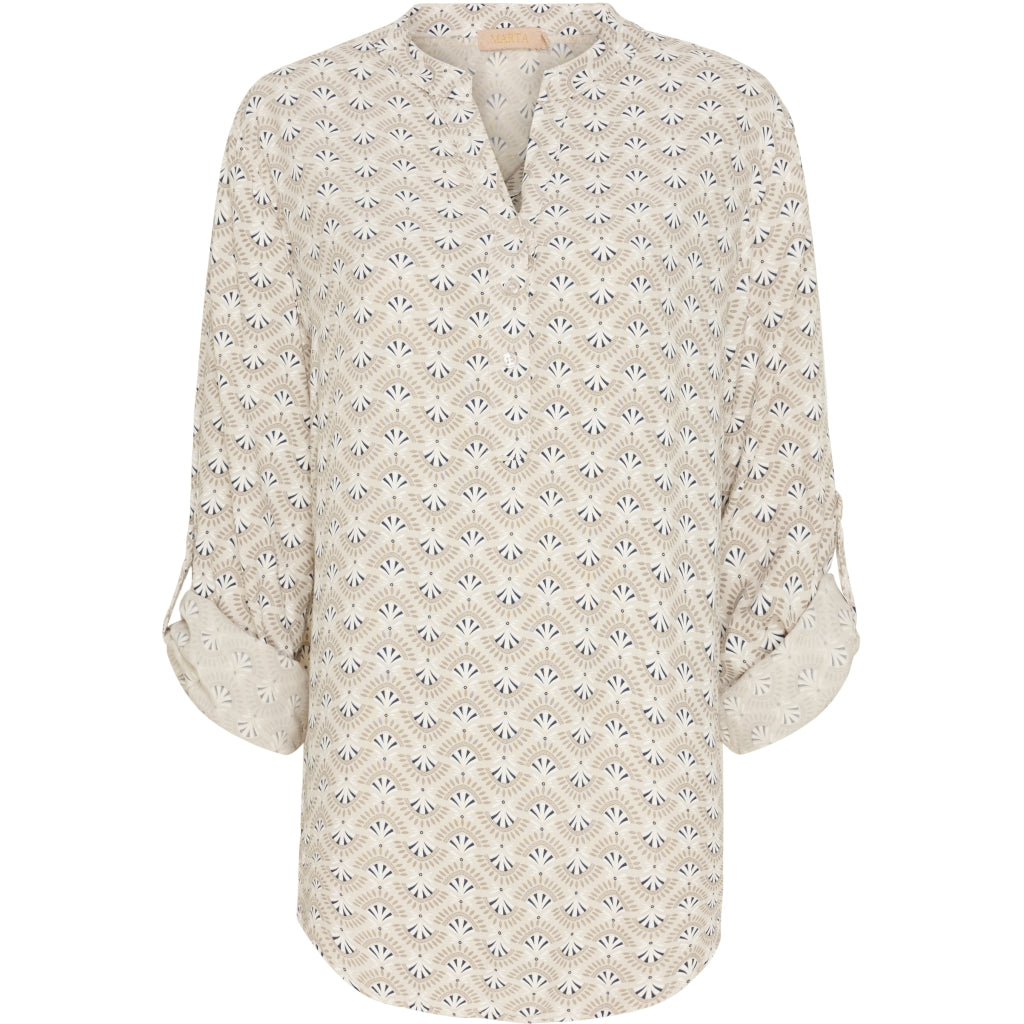 MARTA DU CHATEAU Marta du Chateau dame bluse 226 New Restudsalg Beige