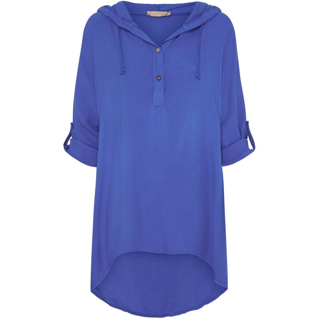 MARTA DU CHATEAU Marta du Chateau dame bluse 31255 Restudsalg Blue Cina