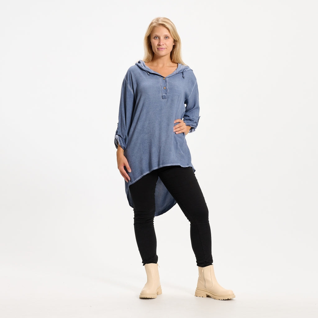 MARTA DU CHATEAU Marta du Chateau dame bluse 31255 Tunica Coldwash Jeans