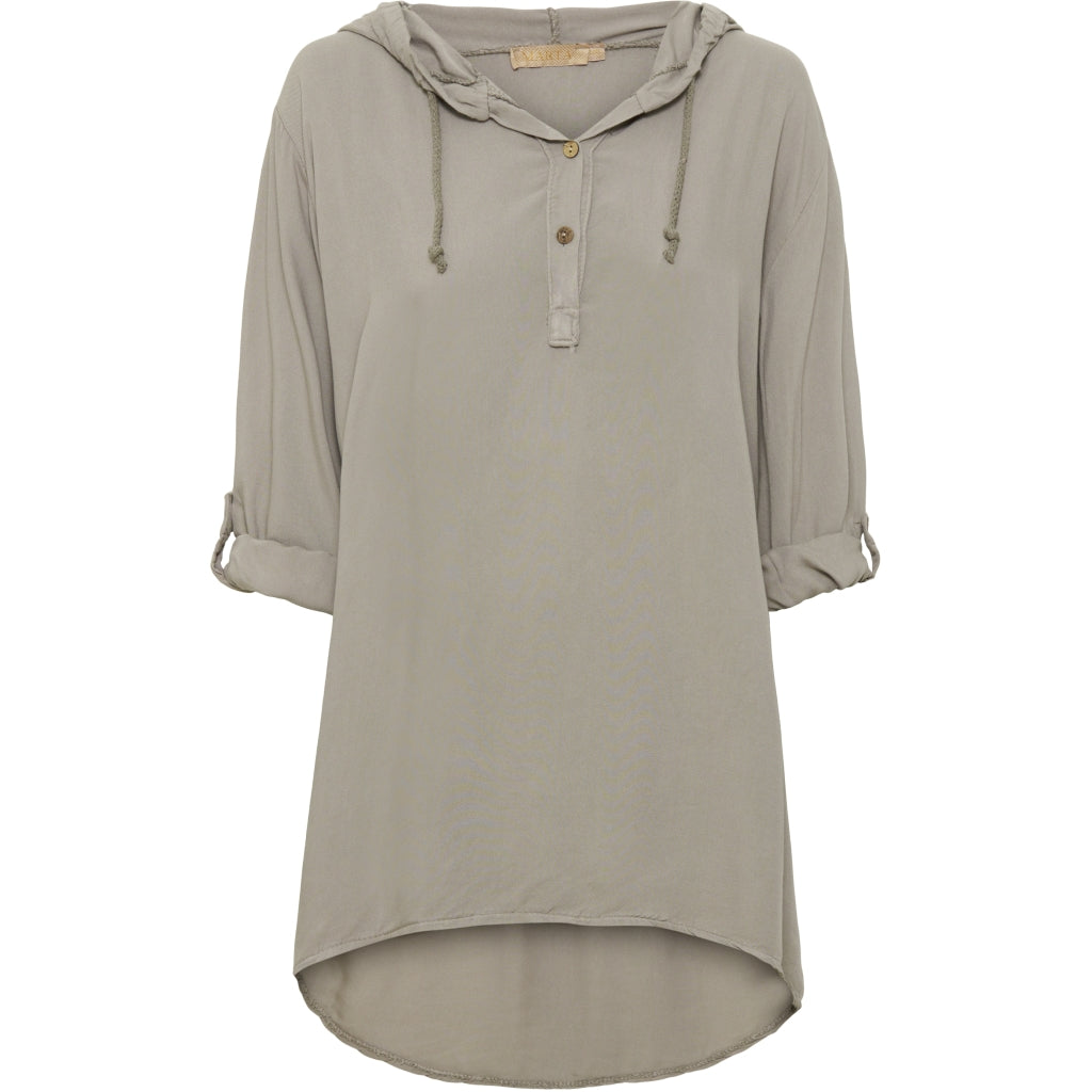 MARTA DU CHATEAU Marta du Chateau dame bluse 31255 Restudsalg Fango