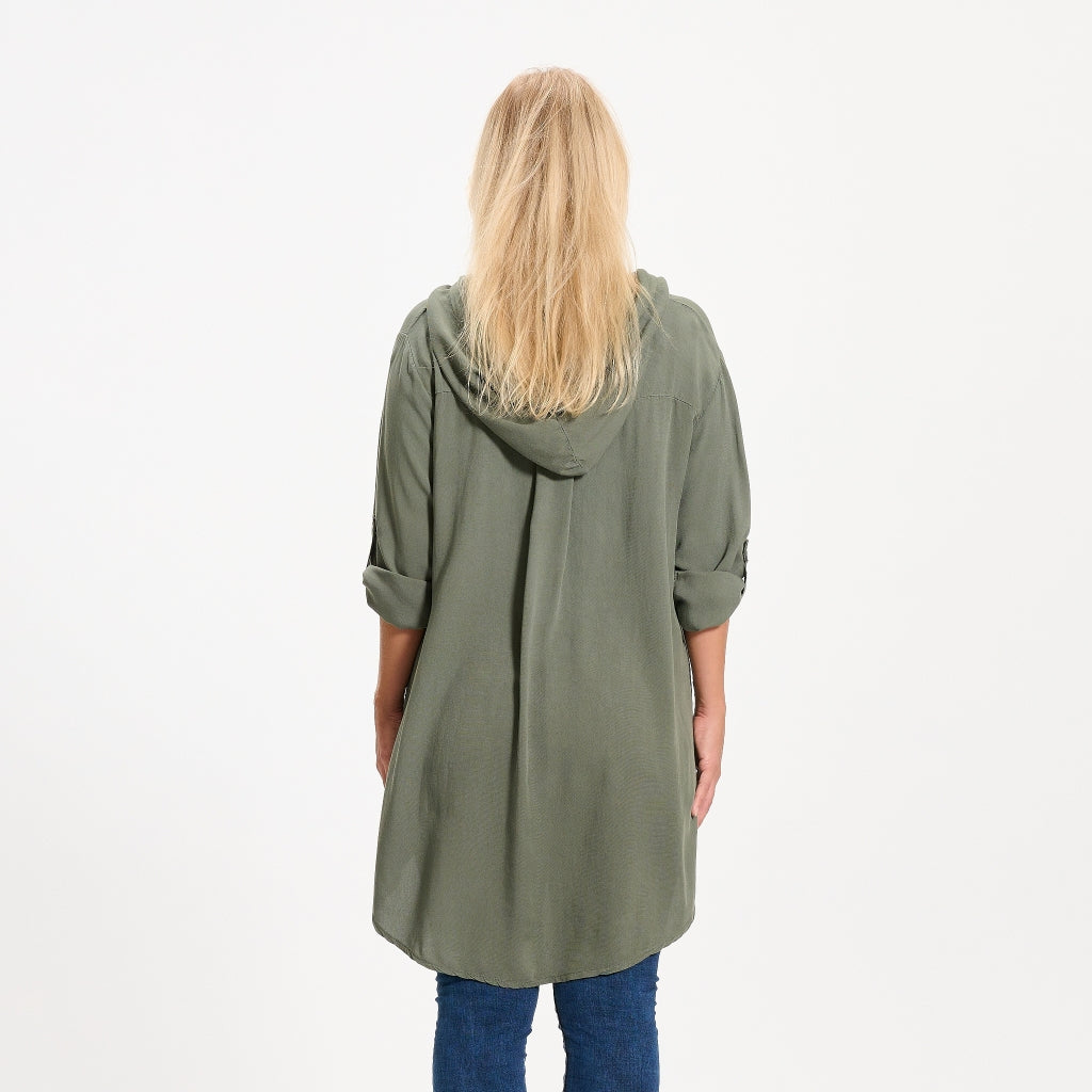 MARTA DU CHATEAU Marta du Chateau dame bluse 31255 Tunica Military118