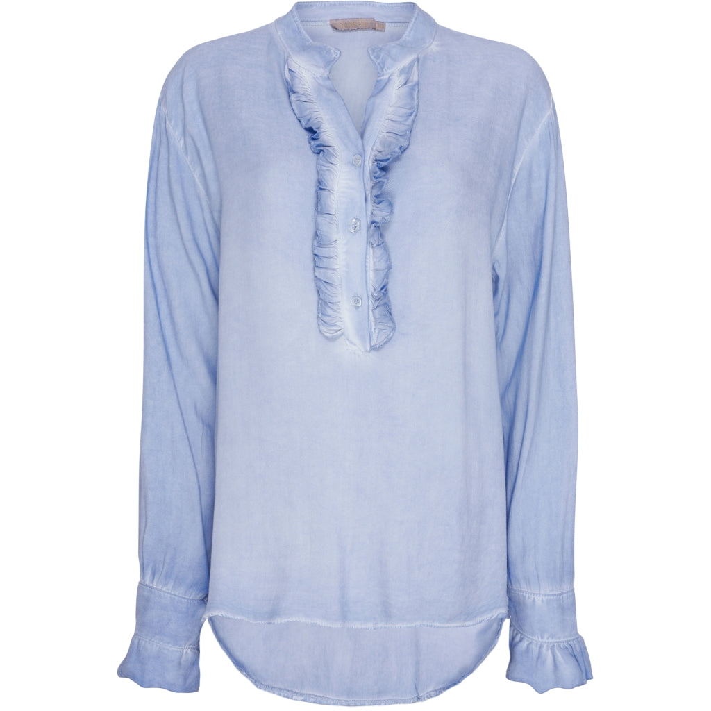 MARTA DU CHATEAU Marta du Chateau dame bluse 4942 Restudsalg Sky Blue