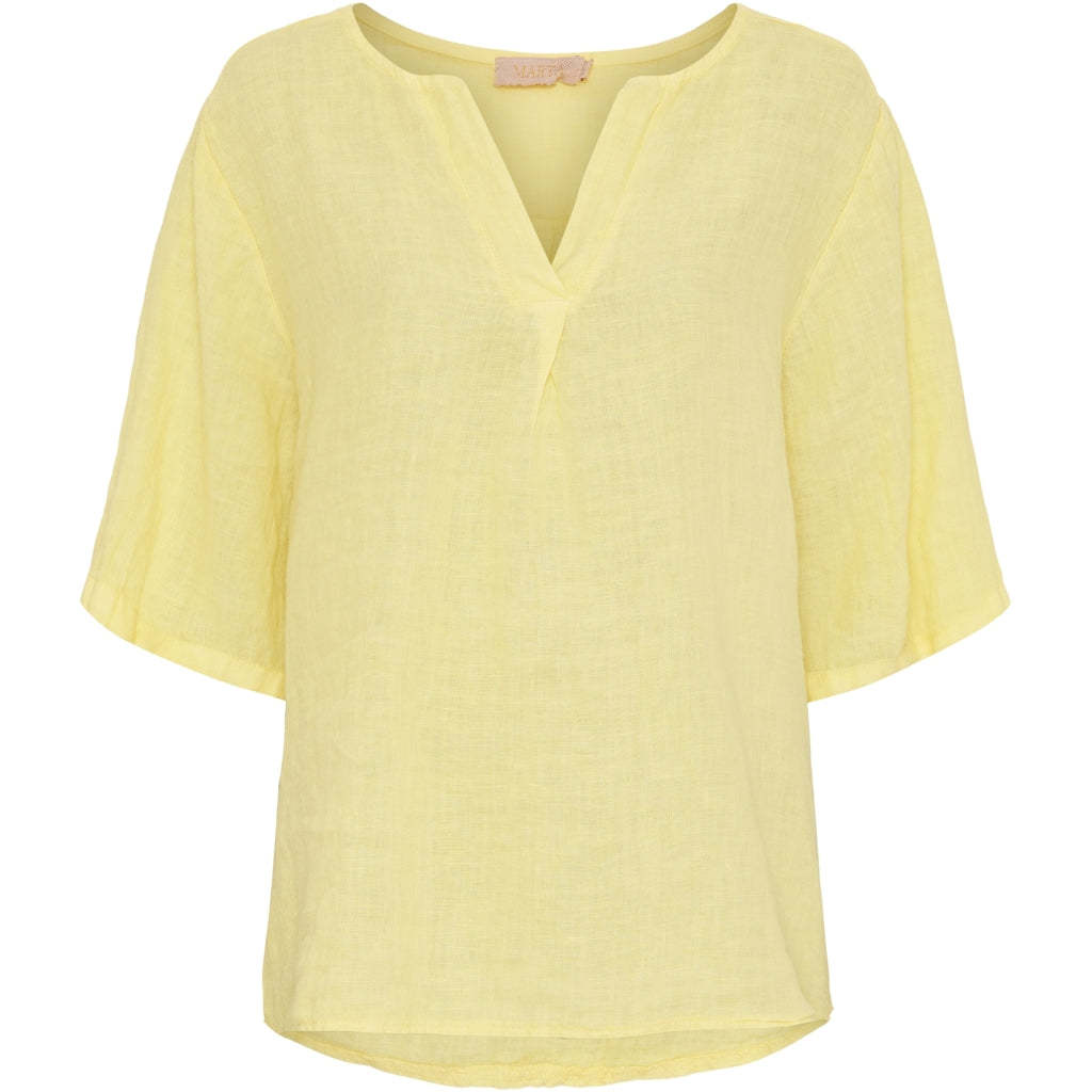 MARTA DU CHATEAU Marta du Chateau dame bluse 8383 Restudsalg Giallo Yellow