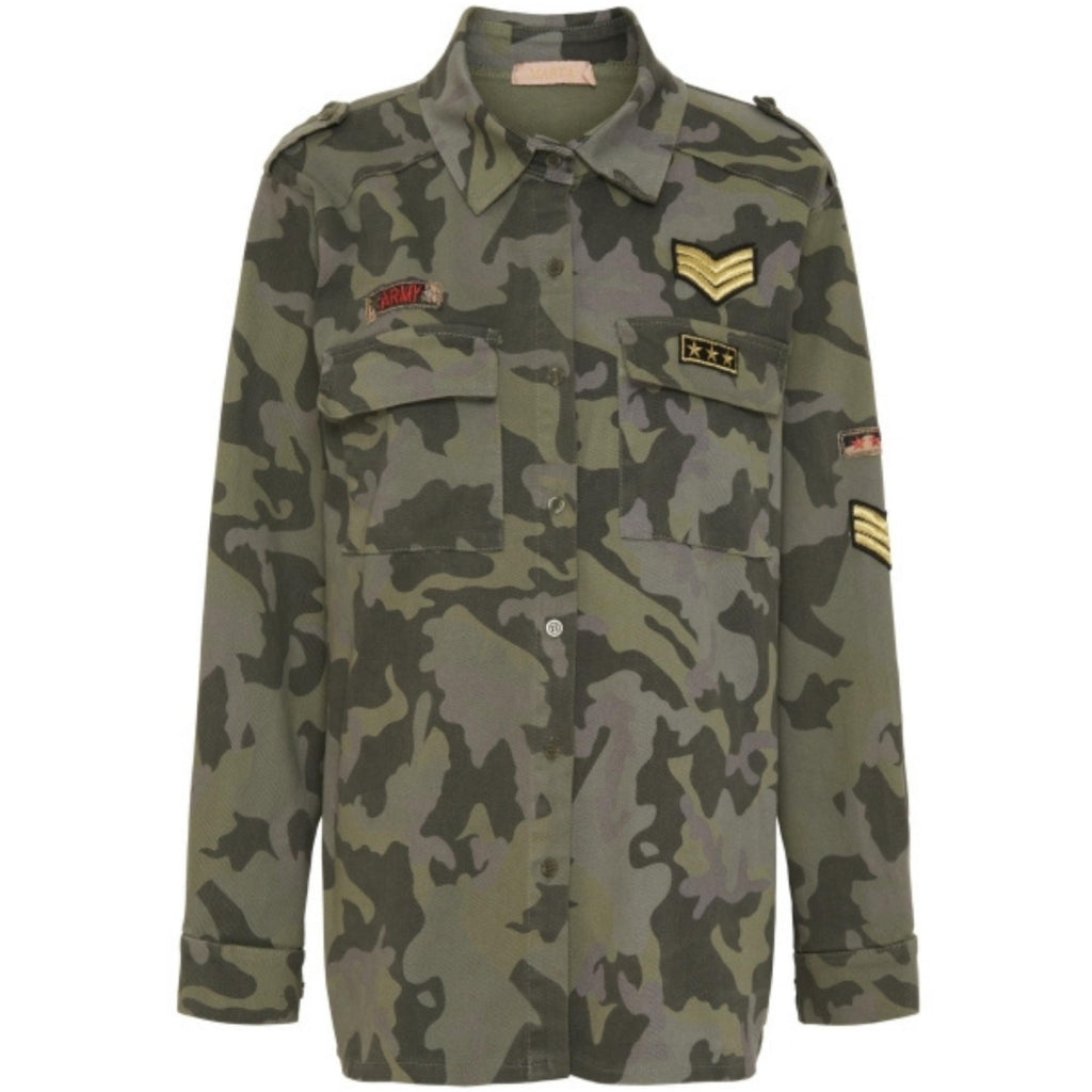 MARTA DU CHATEAU Marta du Chateau dame jakke 5083 Restudsalg Camouflage