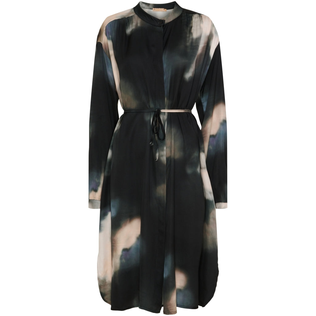 MARTA DU CHATEAU Marta du Chateau dame kjole 4969 Restudsalg Black Print