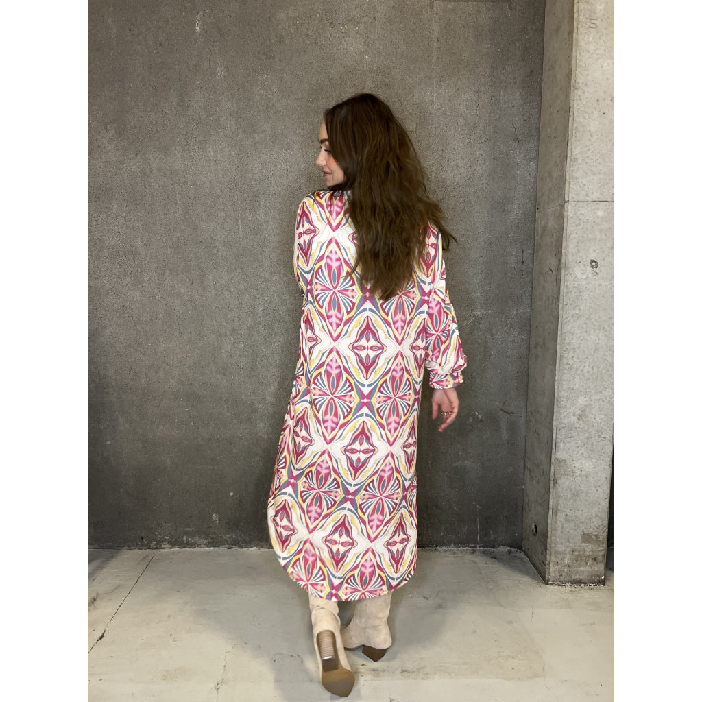 MARTA DU CHATEAU Marta du Chateau dame kjole 4991 Dress Fuxia new