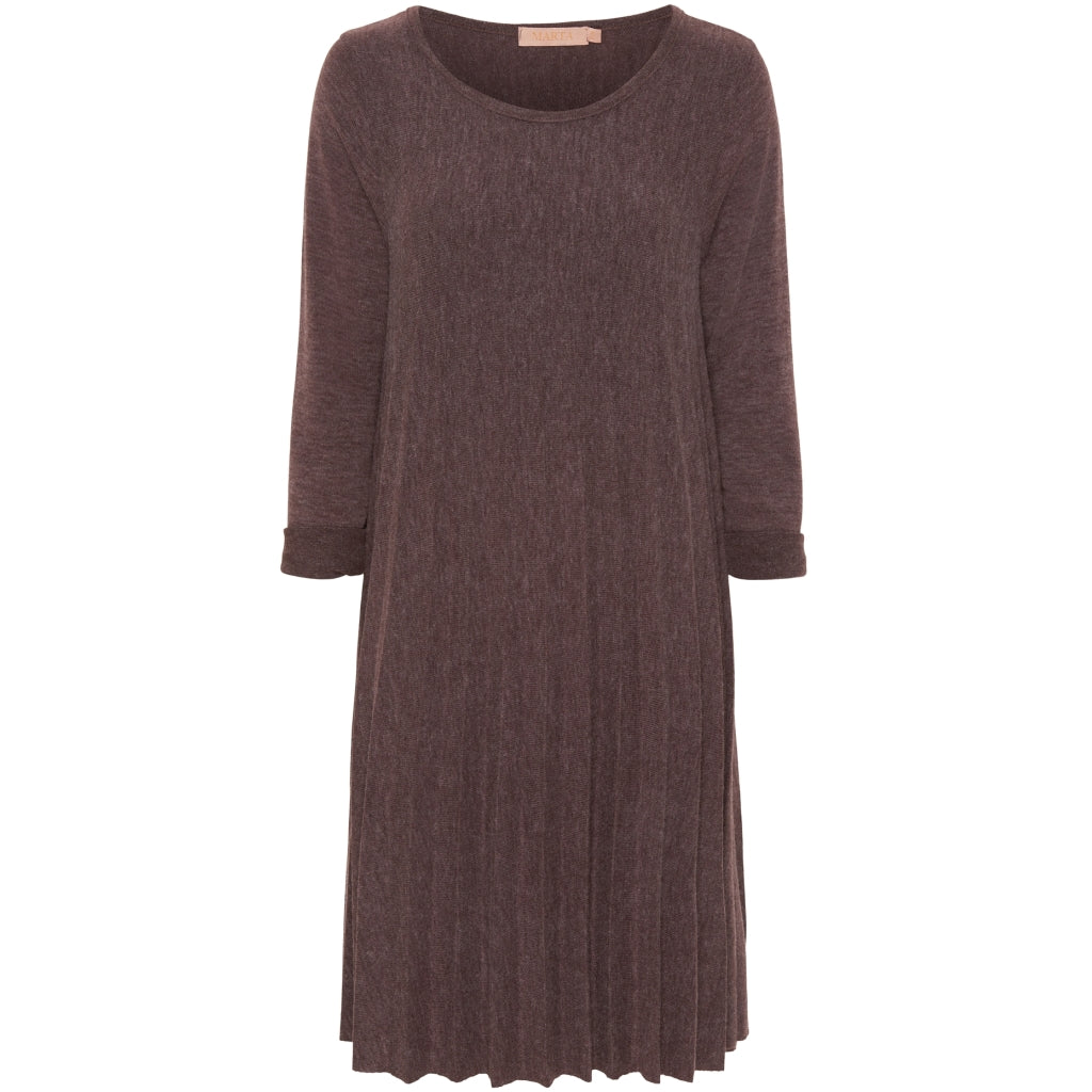 MARTA DU CHATEAU Marta du Chateau dame kjole 71653 Dress Brown