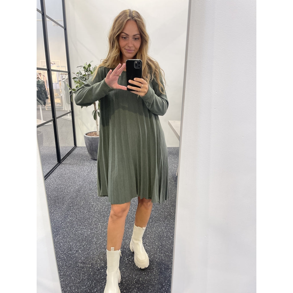 MARTA DU CHATEAU Marta du Chateau dame kjole 71653 Dress Military