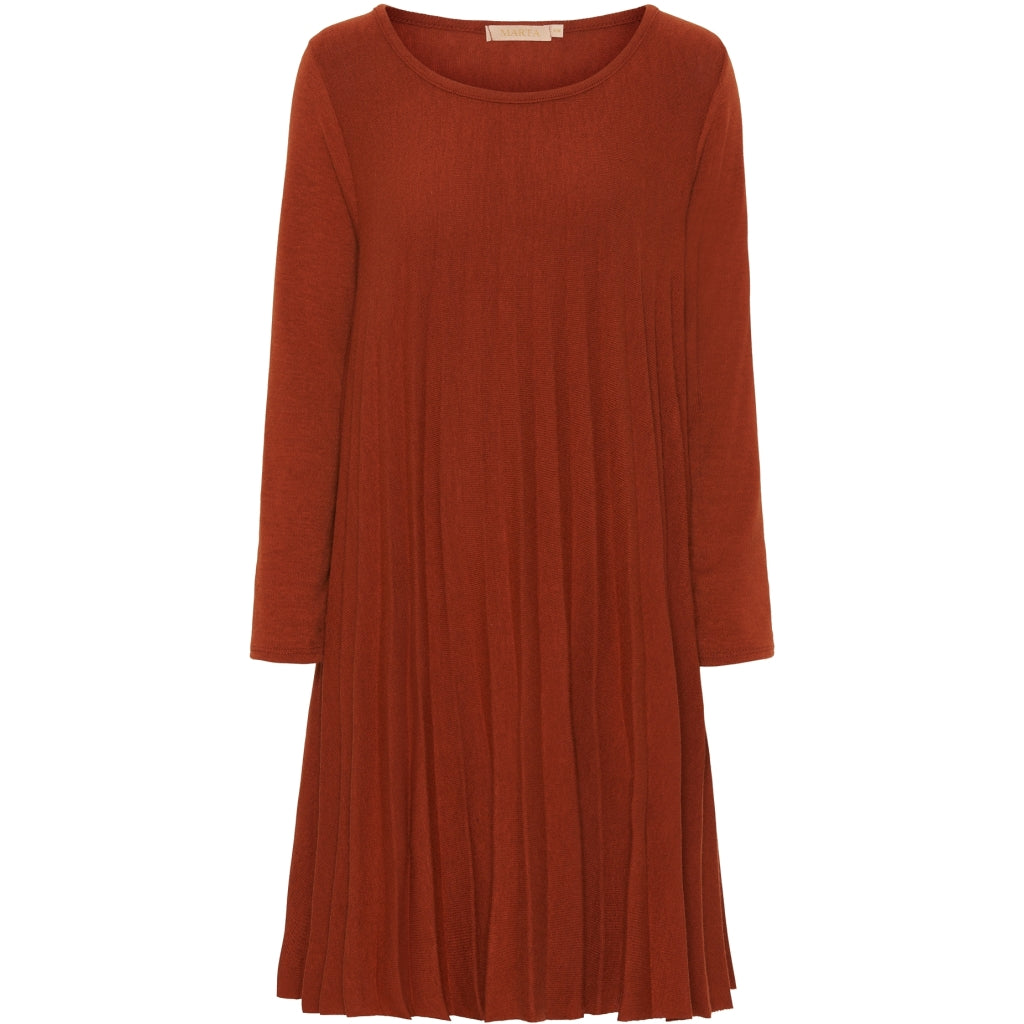 MARTA DU CHATEAU Marta du Chateau dame kjole 71653 Dress Ruggine