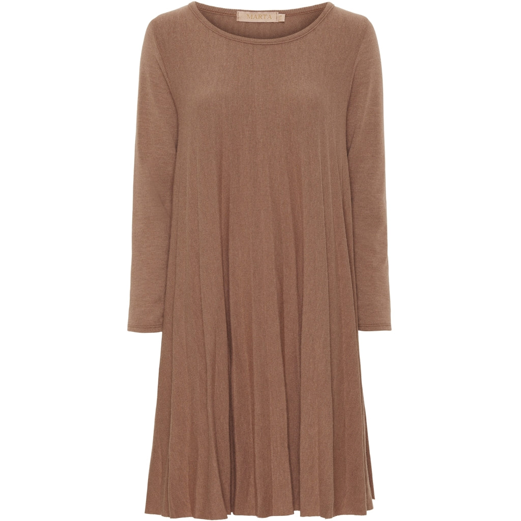 MARTA DU CHATEAU Marta du Chateau dame kjole 71653 Dress Tabacco