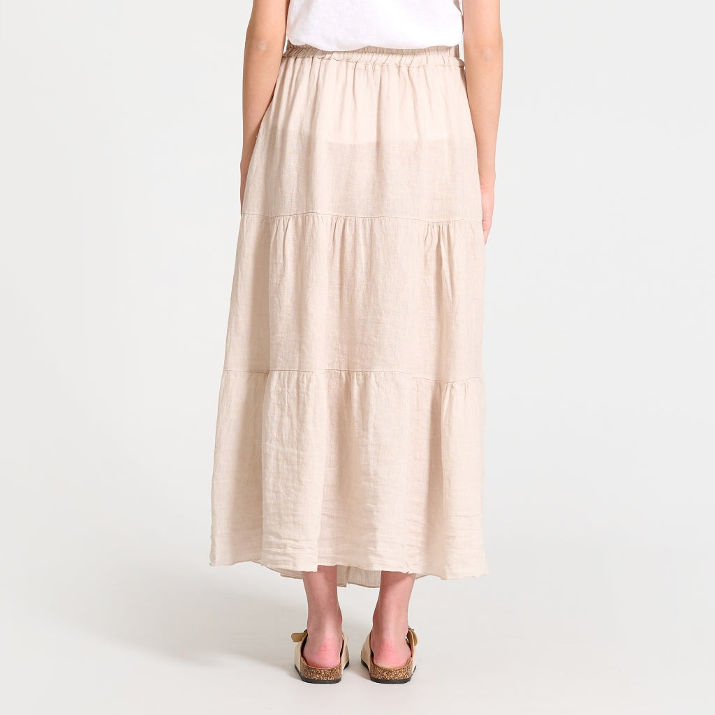 MARTA DU CHATEAU Marta du Chateau dame nederdel 7188 Skirt Sabbia