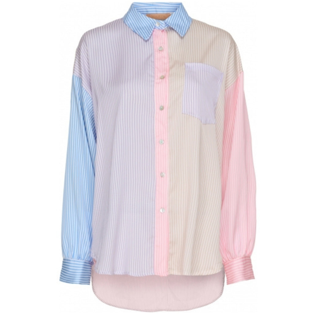 MARTA DU CHATEAU Marta du Chateau dame skjorte 85399 Shirt Blue
