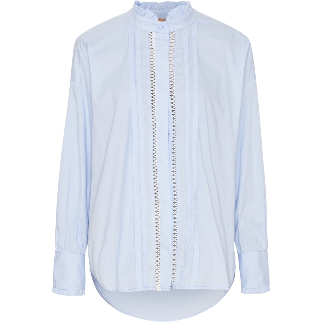 MARTA DU CHATEAU Marta du Chateau dame skjorte 87017 Restudsalg Light blue