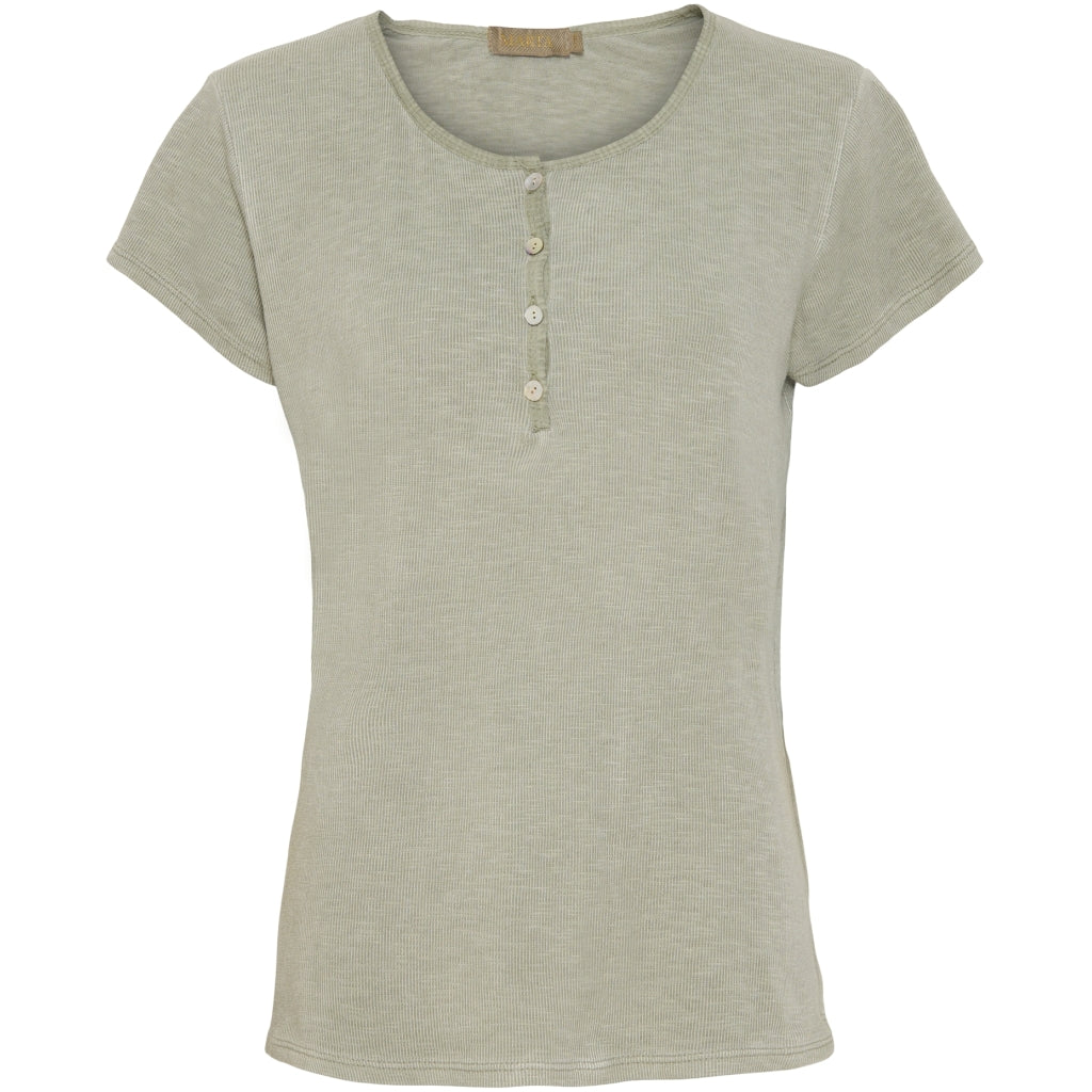MARTA DU CHATEAU Marta du Chateau dame t-shirt 9649 Restudsalg Military