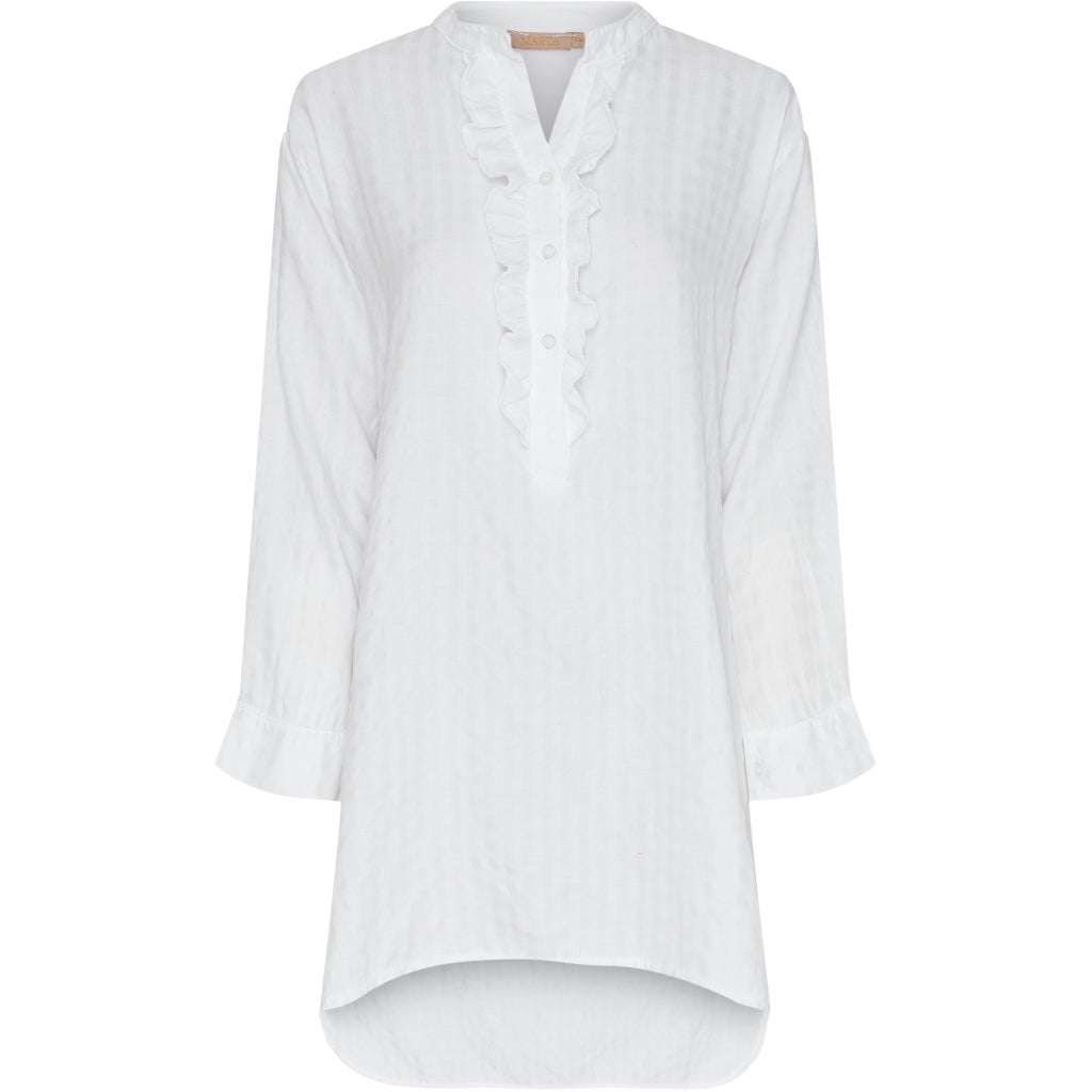 MARTA DU CHATEAU Marta du Chateau dame tunika 4879 Restudsalg White