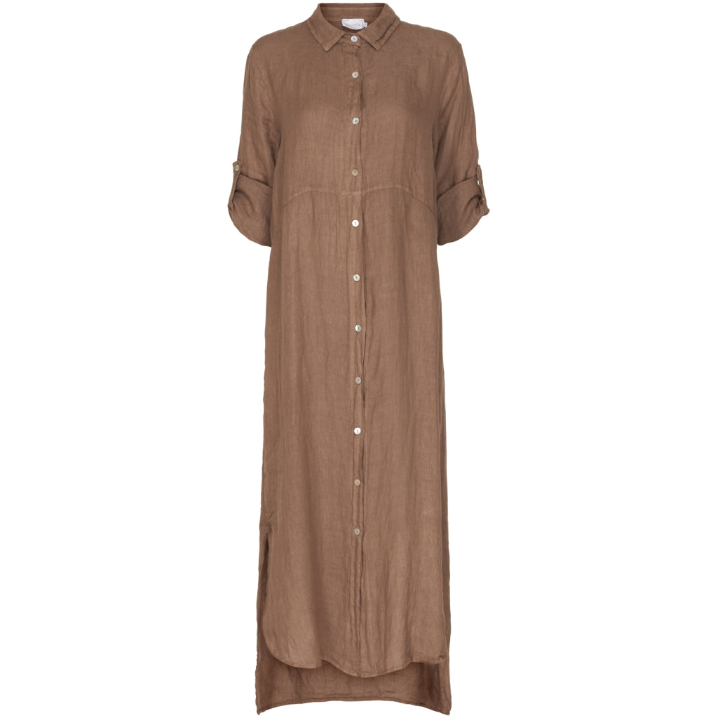 MARTA DU CHATEAU Marta du Chateau kjole 9279 Dress Camel