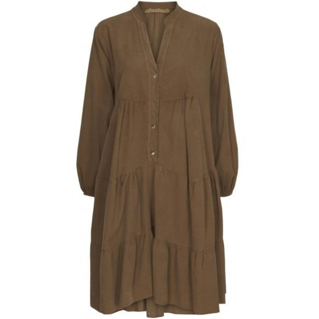 MARTA DU CHATEAU Marta du Chateau kjole 98020 Restudsalg Camel