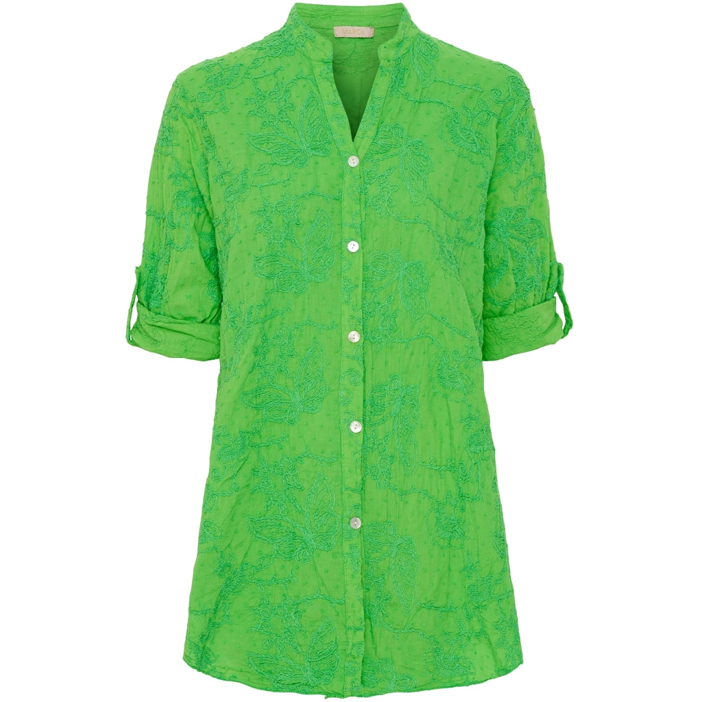 MARTA DU CHATEAU Marta du Chateau skjorte 2699 Restudsalg Bottega Green