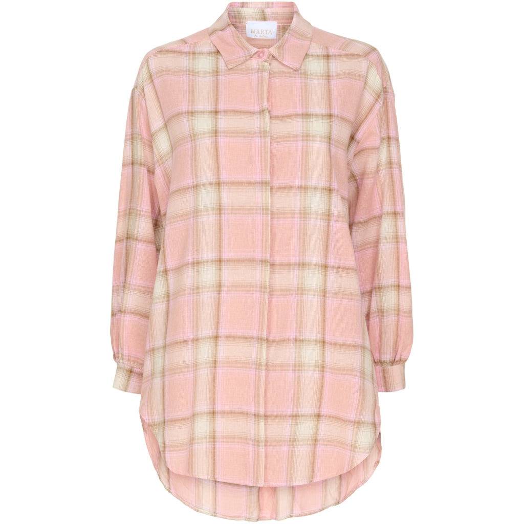 MARTA DU CHATEAU Marta du Chateau skjorte SS83215 Restudsalg Rose