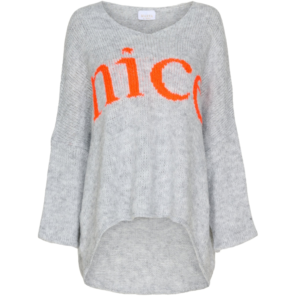 MARTA DU CHATEAU Marta du Chateau strik 201336 Knit Light Grey