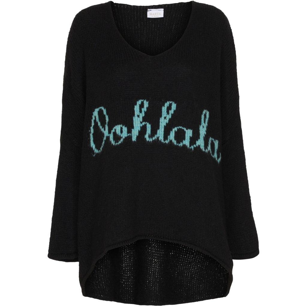 MARTA DU CHATEAU Marta du Chateau strik 201385 Restudsalg Black