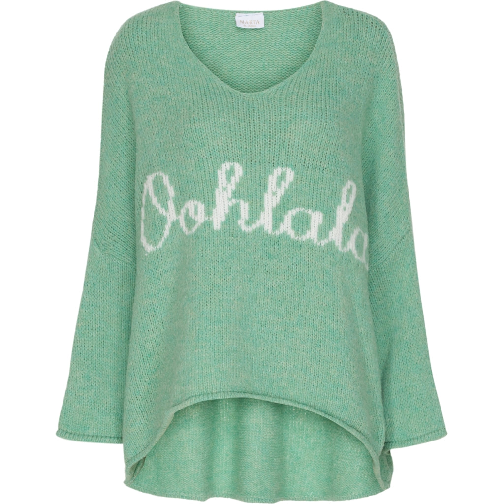 MARTA DU CHATEAU Marta du Chateau strik 201385 Restudsalg Green