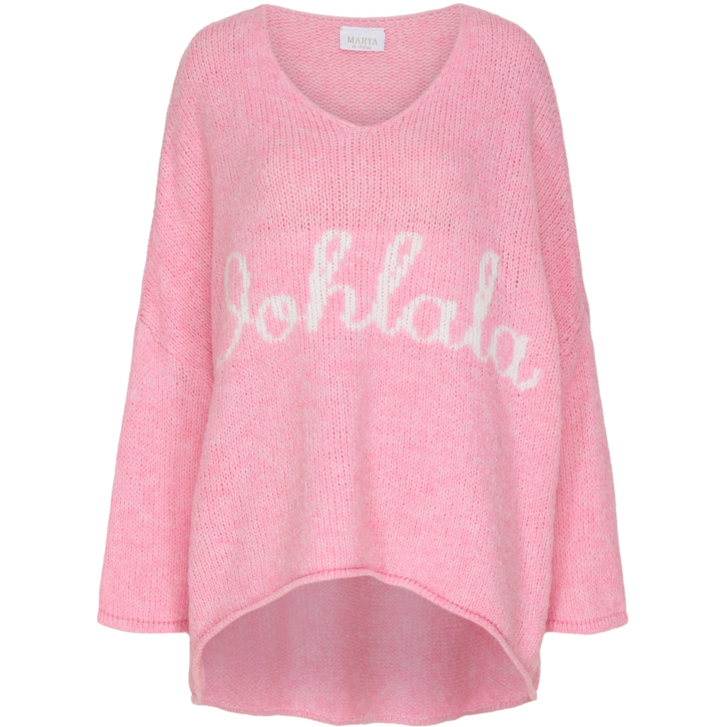 MARTA DU CHATEAU Marta du Chateau strik 201385 Restudsalg Light Pink