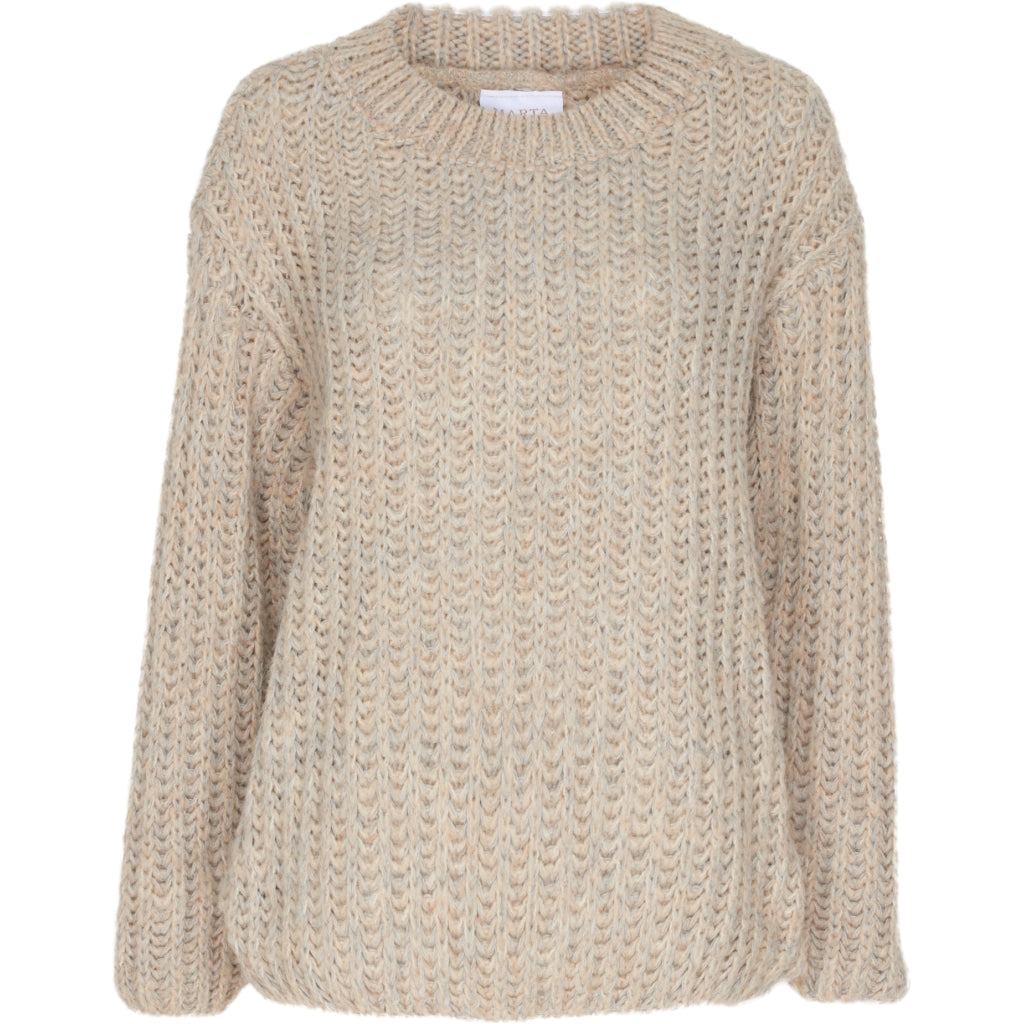 MARTA DU CHATEAU Marta du Chateau strik 20830 Restudsalg Beige