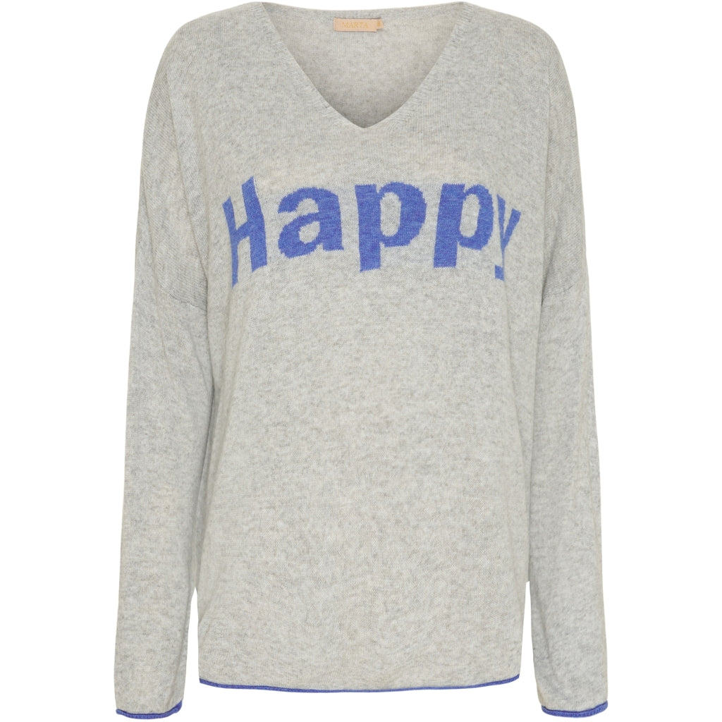 MARTA DU CHATEAU Marta du Chateau strik 21185 Restudsalg Perla Royal Blue