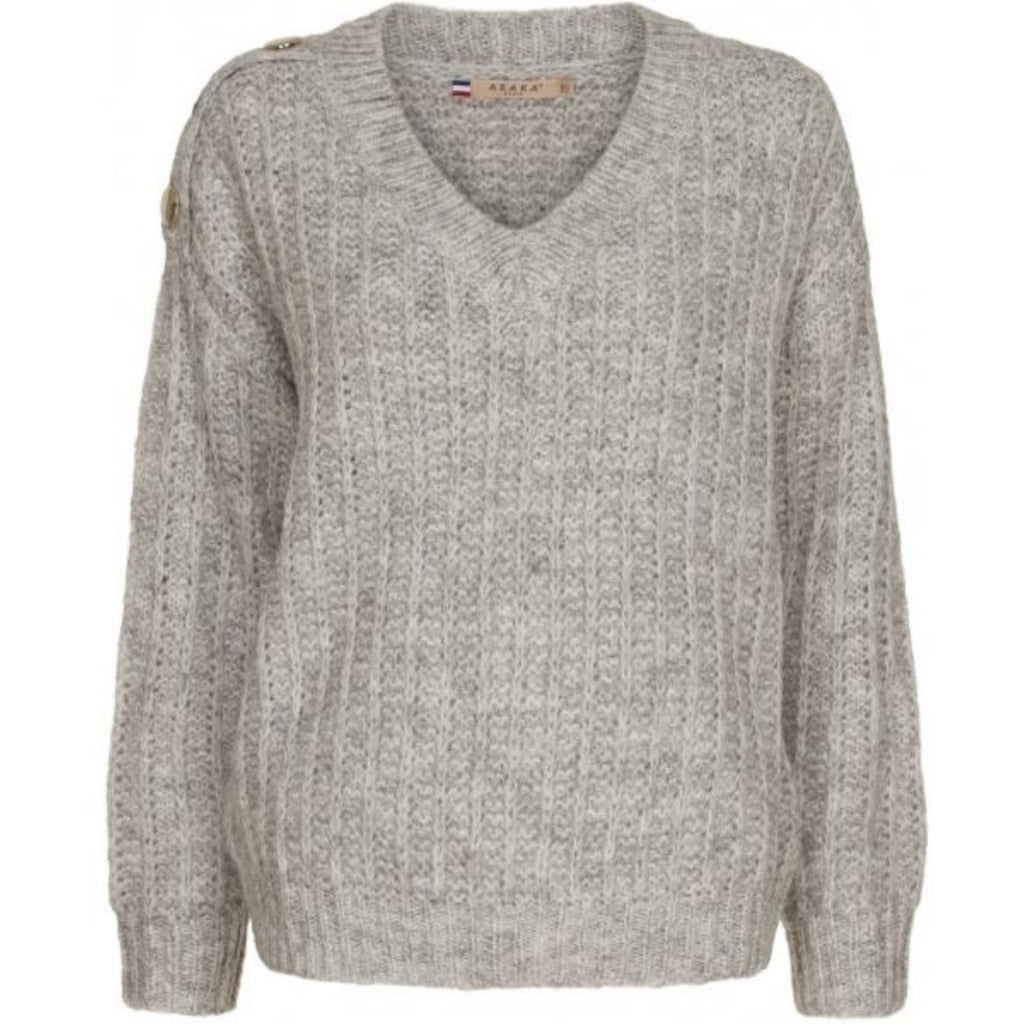 MARTA DU CHATEAU Marta du Chateau strik At7049 Restudsalg Grey