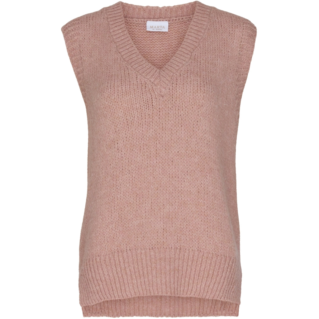MARTA DU CHATEAU Marta du Chateau strik Vest 201138 Restudsalg Rose