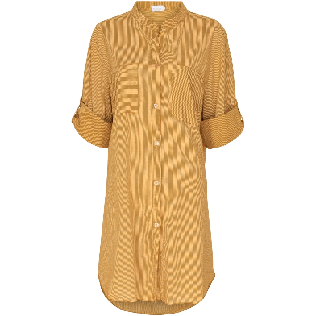 MARTA DU CHATEAU Marta du Chateau tunic 1666 Restudsalg Stripe Sennep