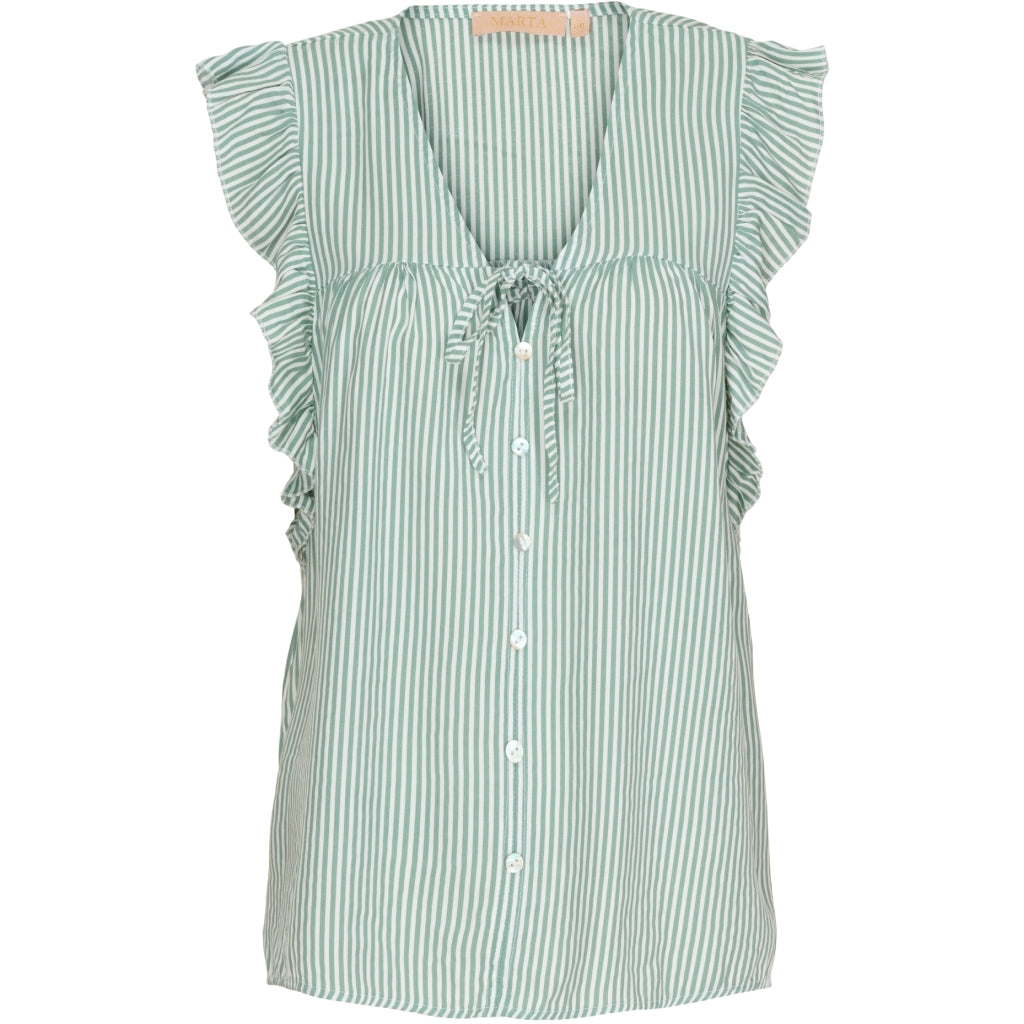MARTA DU CHATEAU Marta du chateau Dame Top 811328 Restudsalg Green
